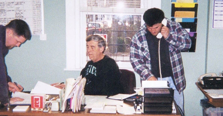 office way back when